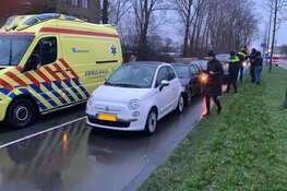 Kettingbotsing met vier personenauto's op Koelmalaan