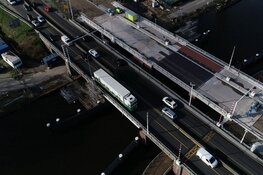 Files rondom Alkmaar door afsluiting Leeghwaterbrug