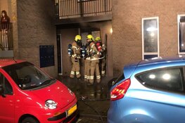 Scooter in brand in Alkmaar