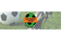 Voormalig leukemie-patiënt organiseert "Play Against Cancer" voetbaltoernooi