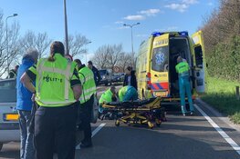 Fietser zwaargewond na botsing Martin Luther Kingweg