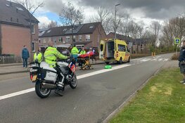 Motorrijder gewond na valpartij