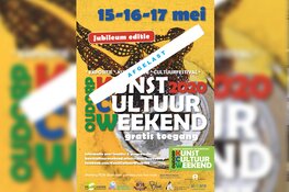 KunstCultuurWeekend Oudorp gaat niet door in mei!