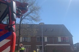 Brand in woning na 'ontploffing'