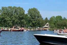 Grote drukte pleziervaart in Noorderplas
