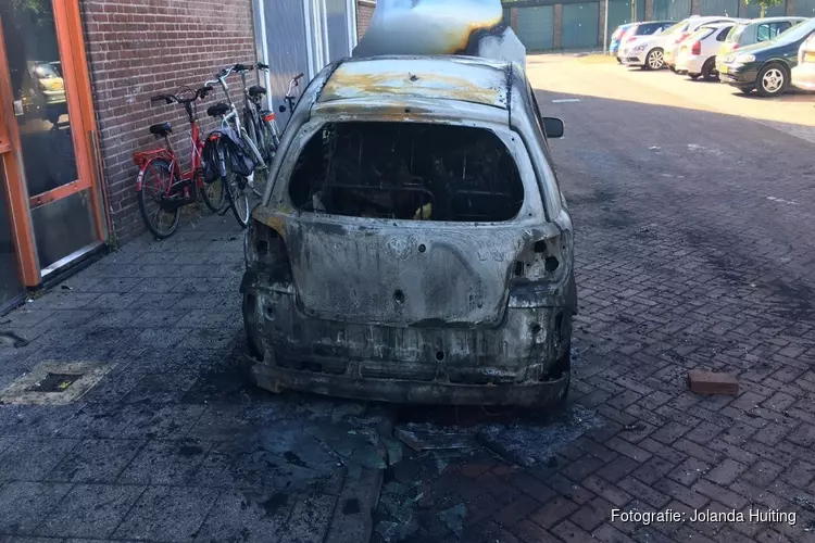 Opnieuw nachtelijke autobrand, nu in Jongkindlaan