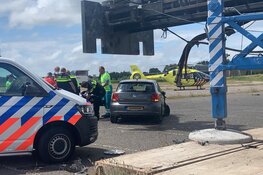 Vrouw zwaargewond bij ongeval Alkmaar