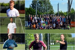 AZ-spelers en ex-profs laten Autivoetballers Kolping Boys genieten