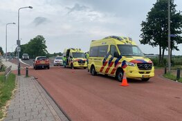 Scooter onderuit in Sint Pancras, twee gewonden