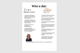 Wist u dat? Kapsalon Ficarool...