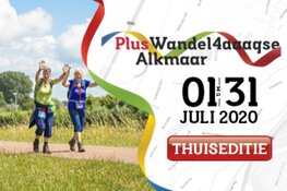 Vandaag start de Plus Wandel4daagse Alkmaar Thuiseditie