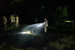 Brandweer uren bezig met duinbrand in Bergen aan Zee