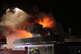 Grote brand in Heerhugowaard
