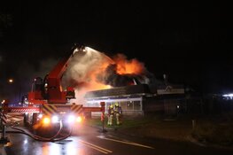Grote brand in Heerhugowaard