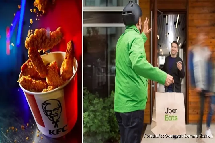 KFC gaat samenwerking aan met Uber Eats in Alkmaar