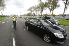 Gewonde bij aanrijding tussen twee auto&#39;s in Alkmaar