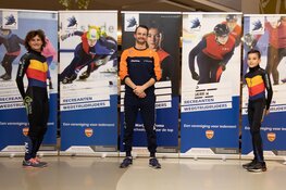Topshorttracker Itzhak de Laat lanceert nieuw clubpak Shorttrack Alkmaar