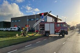 Grote brand aan de Amethiststraat in Alkmaar