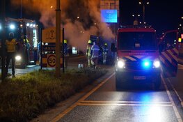 Bedrijfswagen door brand verwoest op Nieuwe Schermerweg