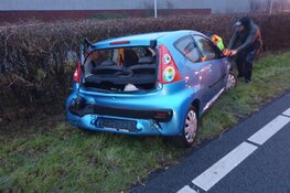 Botsing met vier auto's op de N245 in Alkmaar