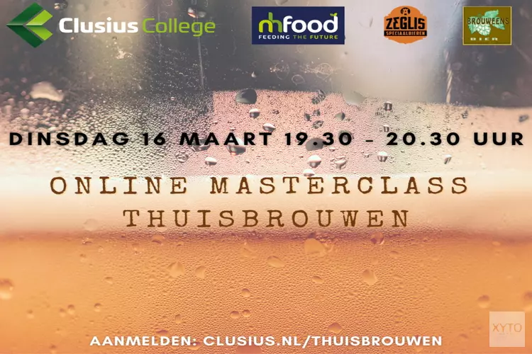 Clusius College organiseert masterclass thuisbrouwen