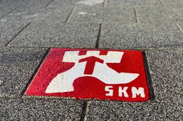 Nieuwe stoeptegel wandelroute in Alkmaar