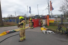 Brand bij afvalverwerker in Alkmaar