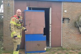 Brandje in voormalige school Schermerhorn