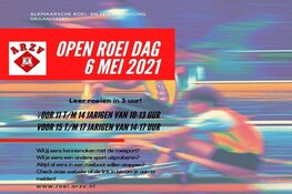 ARZV Open Roei Dag voor de jeugd op 6 mei!