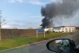 Grote brand in Broek op Langedijk