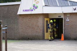 Brand in technieklokaal van school in Alkmaar