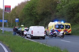 Veel schade en gewonde bij ongeval Huiswaarderweg
