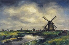 Presentatie over Noord-Hollands landschap bij Historisch Café