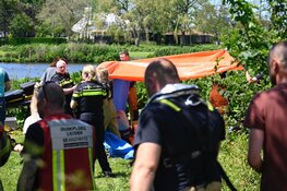 Persoon te water in Zuidschermer