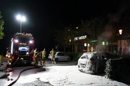 Dure Porsche door brand verwoest bij Winkelcentrum De Hoef