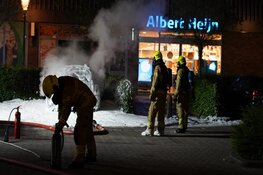 Dure Porsche door brand verwoest bij Winkelcentrum De Hoef