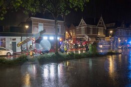 Gewonde bij brand in woning Stationstraat