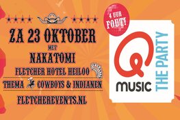 Qmusic the Party XL – 4uur FOUT! komt naar Heiloo!