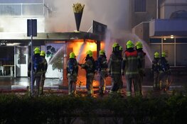 Grote brand in centrum in Bergen