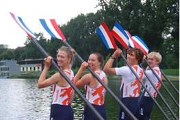 Vier junioren Alkmaarse Roeivereniging naar internationale roei wedstrijd