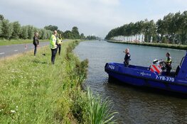 Oude Harley-Davidson ter water in Akersloot