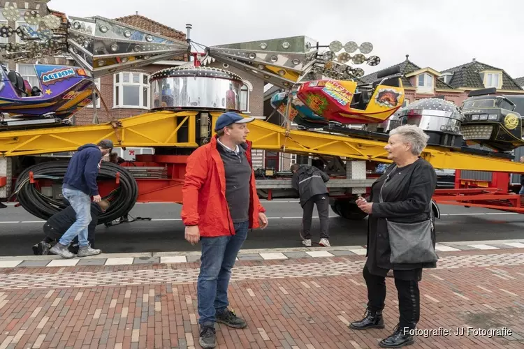 Opbouw zomerkermis Alkmaar ‘nieuwe stijl’ van start