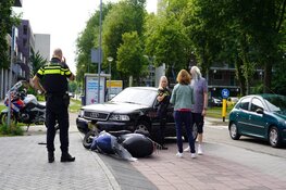 Snorscooter aangereden op Muiderwaard