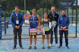 TPC Daalmeer blijft reuzestappen maken in het organiseren van internationaal padeltoernooi. Spanjaarden zegevieren in Alkmaar