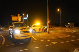 Auto te water in Egmond aan den Hoef