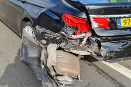 Kop-staartbotsing op N242 bij Stompetoren