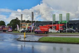 Brand bij cafetaria in Oudorp