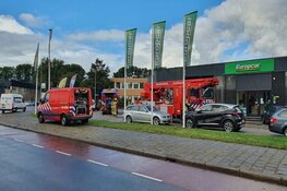 Brand bij cafetaria in Oudorp