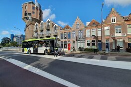 Snorscooter aangereden door lijnbus op de Bergerweg