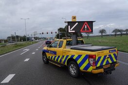 Botsing bij verkeerslichten N245 in Alkmaar